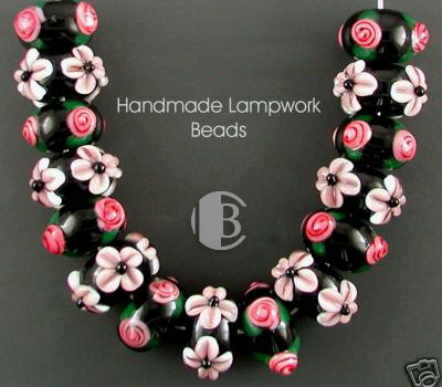 Combination Lampwork Glass Bead Sets