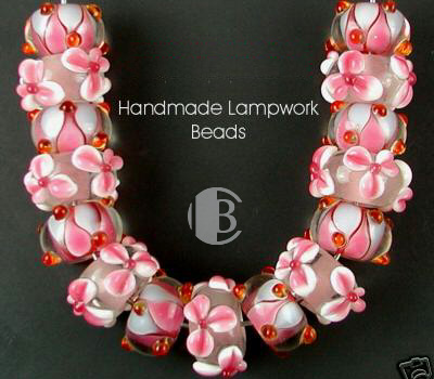 Combination Lampwork Glass Bead Sets