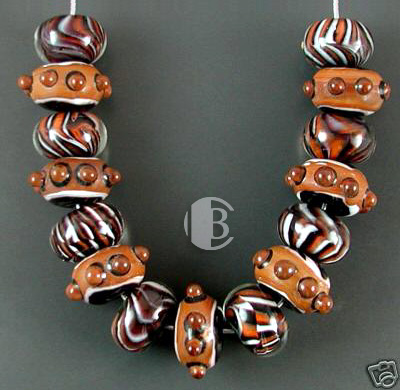 Combination Lampwork Glass Bead Sets