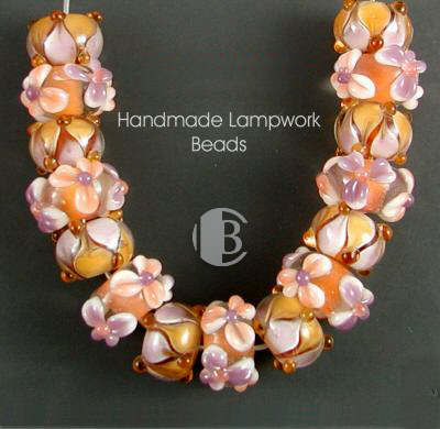 Combination Lampwork Glass Bead Sets