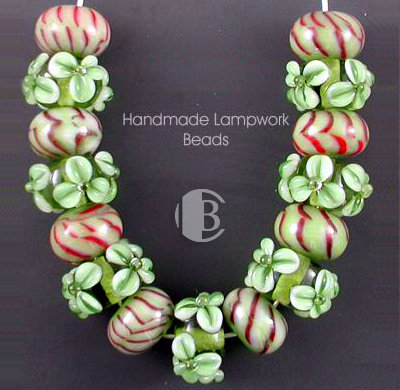 Combination Lampwork Glass Bead Sets