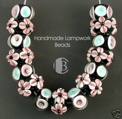 Combination Lampwork Glass Bead Sets