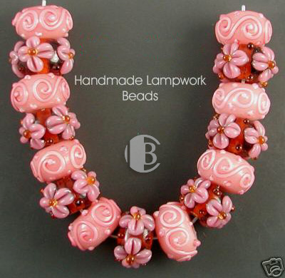 Combination Lampwork Glass Bead Sets