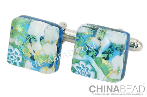 authentic murano glass cufflinks