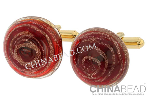 authentic murano glass cufflinks