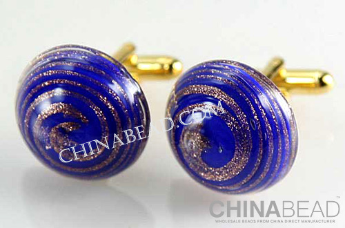 authentic murano glass cufflinks