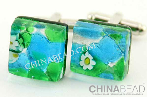 authentic murano glass cufflinks