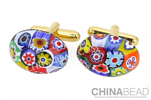 authentic murano glass cufflinks