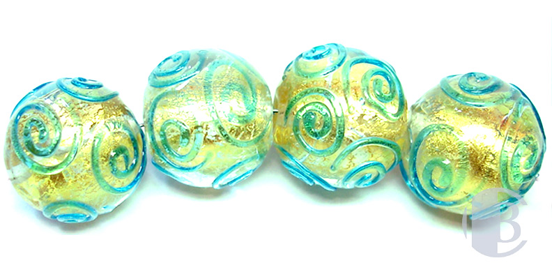 european style murano glass beads