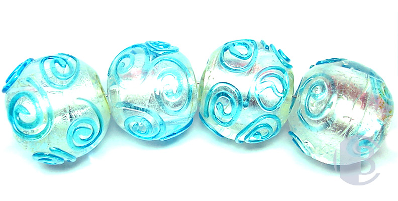 european style murano glass beads