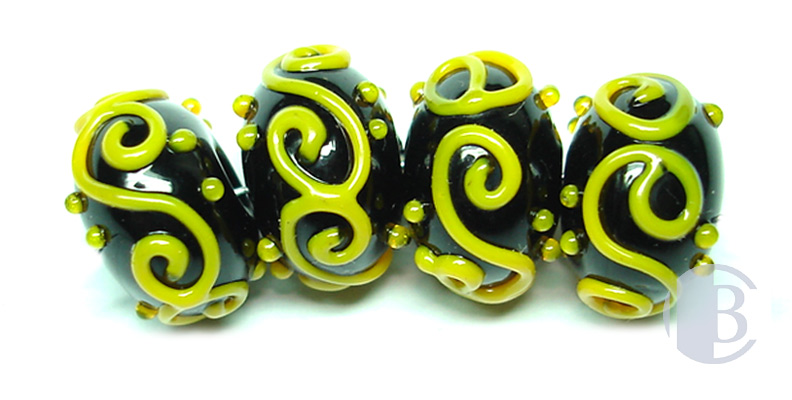 european style murano glass beads